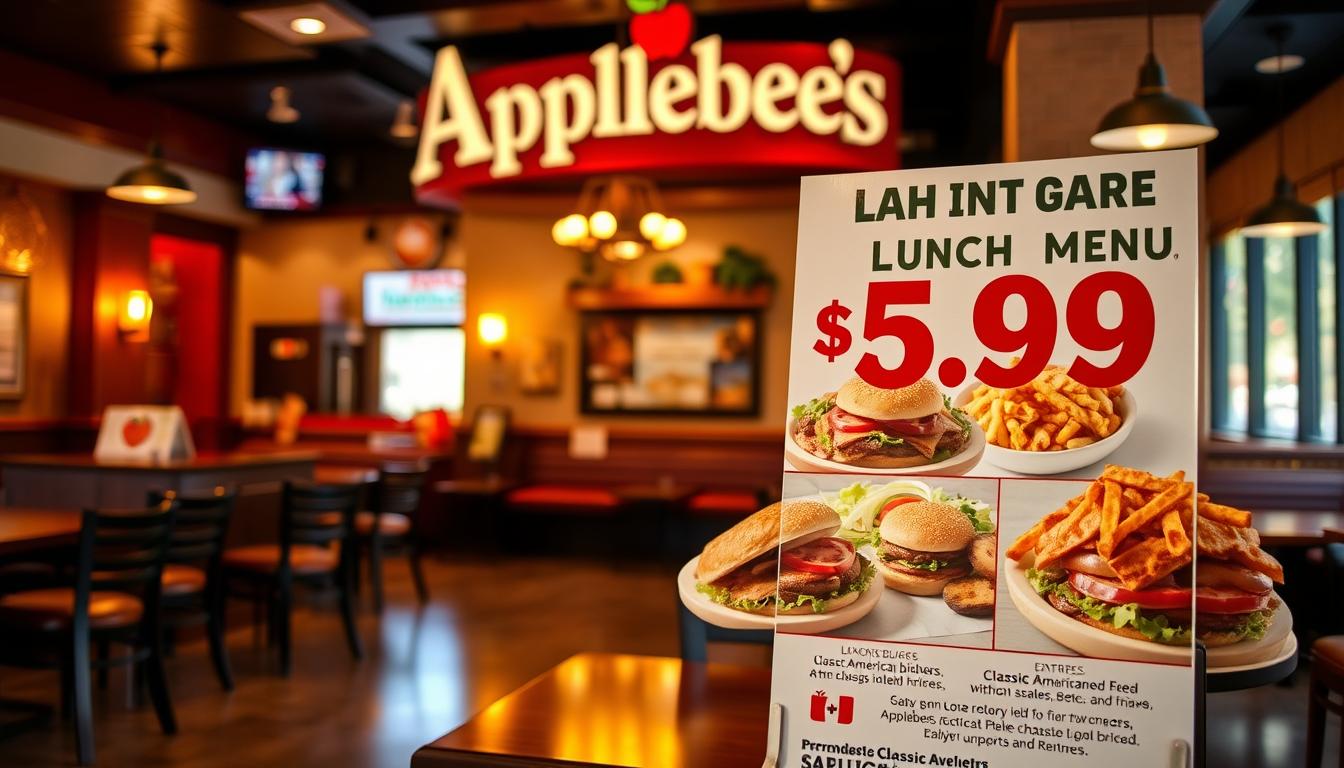 Applebee's $5.99 Lunch Menu
