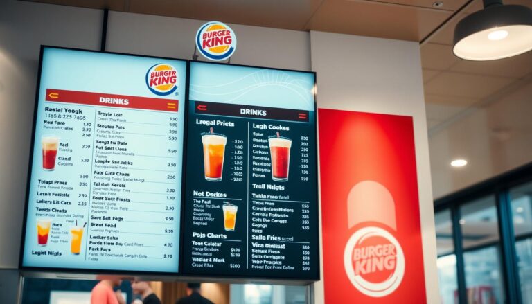 Burger King Drink Menu