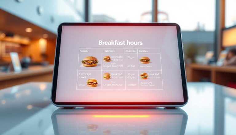 McDonald's Breakfast Menu Hours