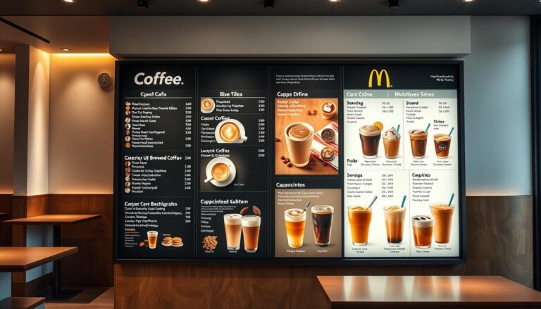 McDonald's Coffee Menu