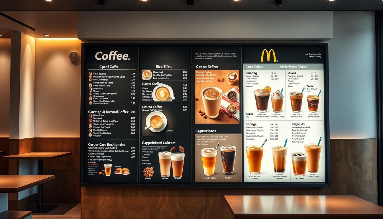 McDonald's Coffee Menu