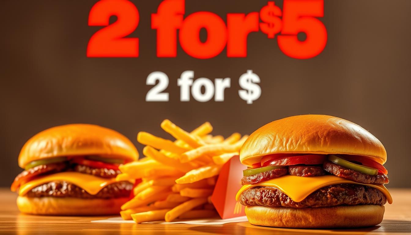 McDonald's Menu Specials 2 for $5