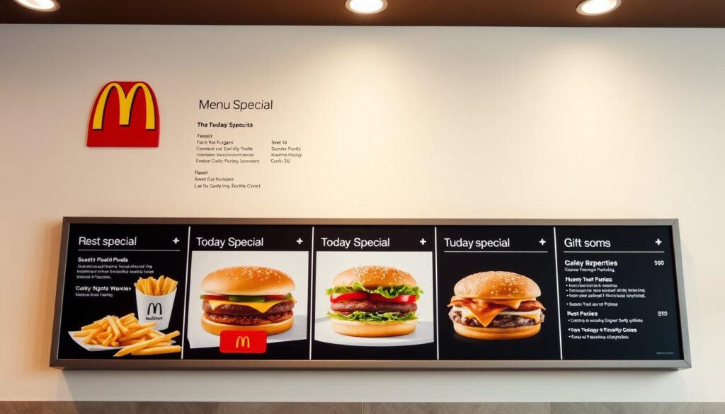 McDonald's Menu Specials Food Safety