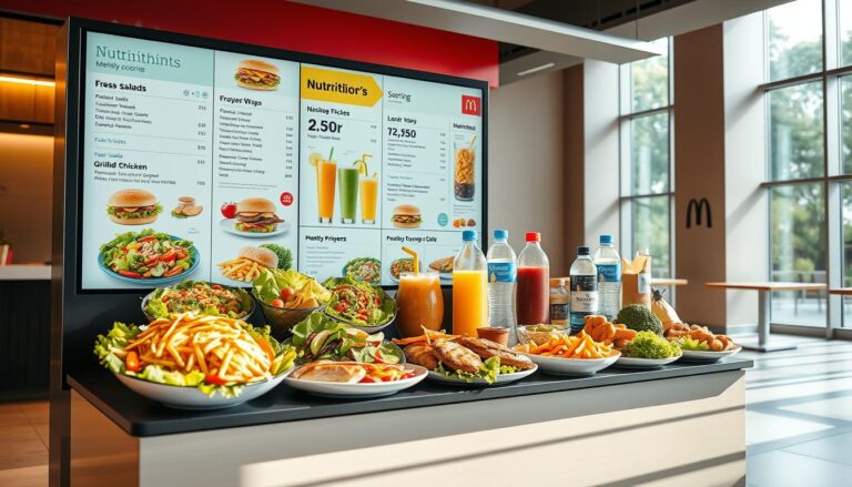 McDonald's Nutrition Menu
