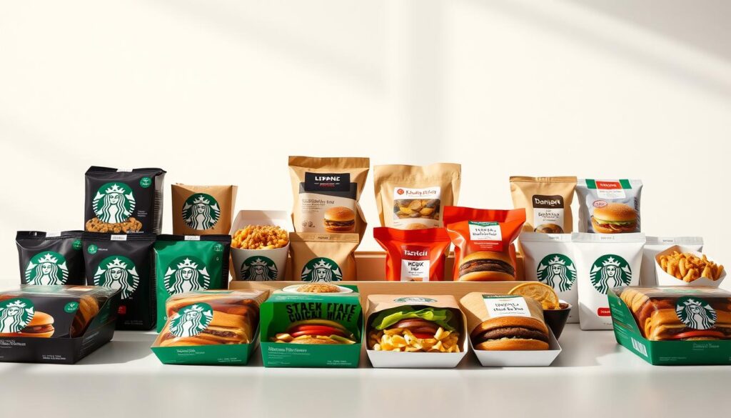 Starbucks lunch menu comparison
