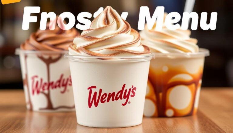 Wendy's Frosty Menu 