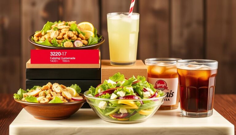 Wendy's Nutrition Menu