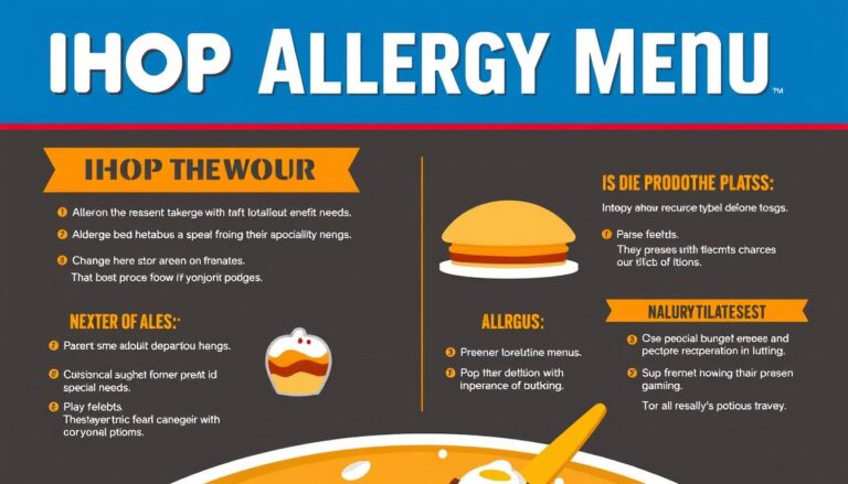 IHOP Allergy Menu for Safe Dining