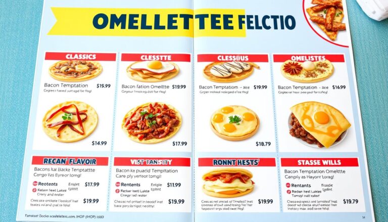 IHOP Omelette Menu With Prices and Varieties