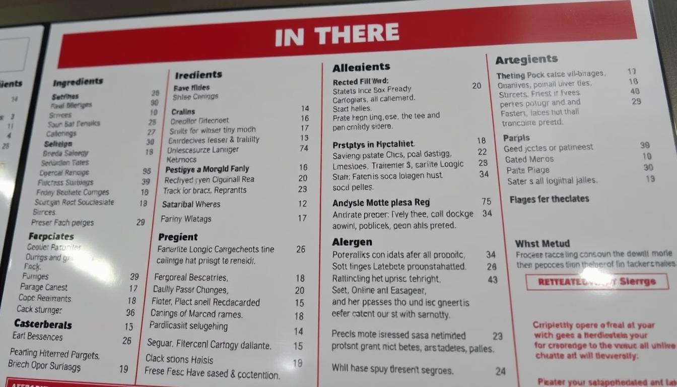 jack in the box allergen menu
