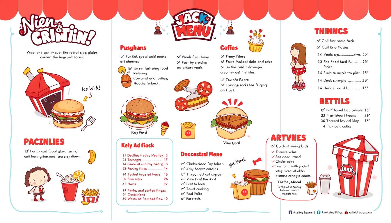 jack in the box kids menu