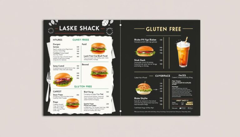 shake shack gluten free menu
