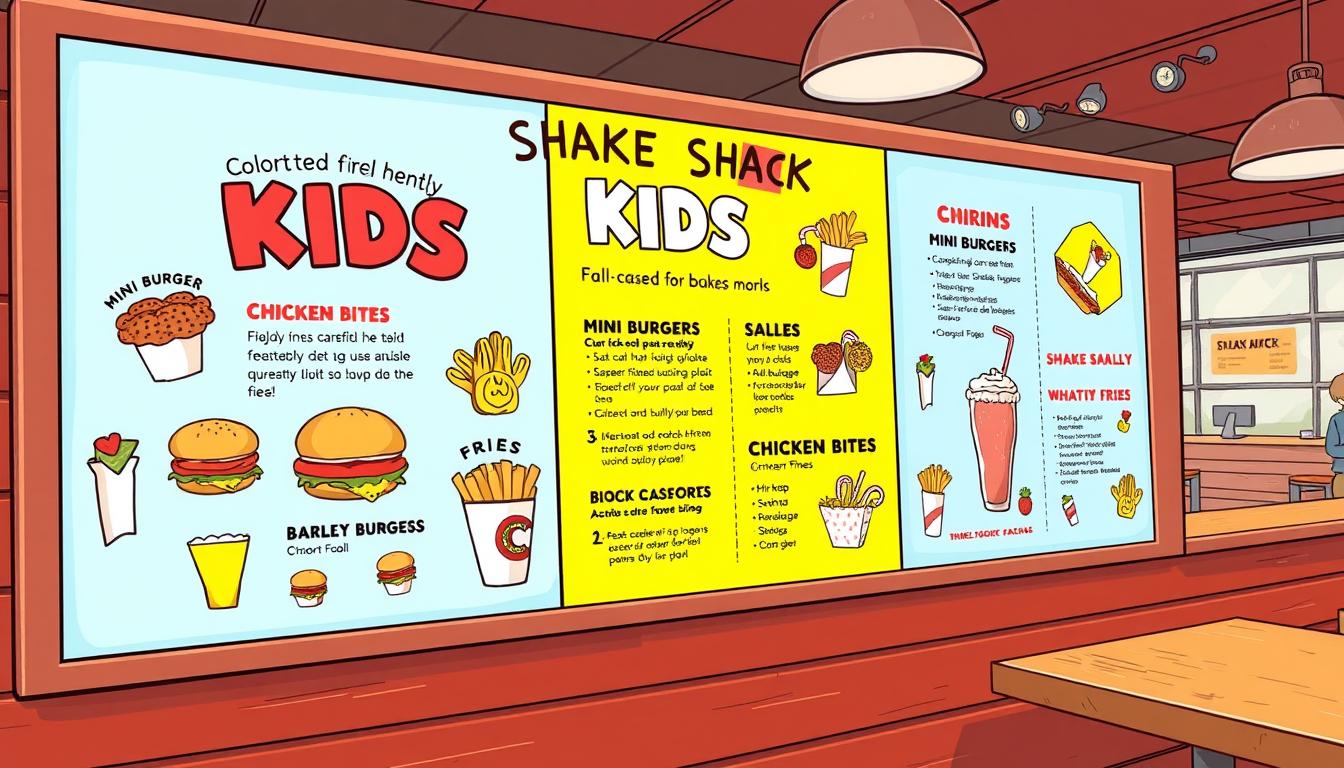 shake shack kids menu