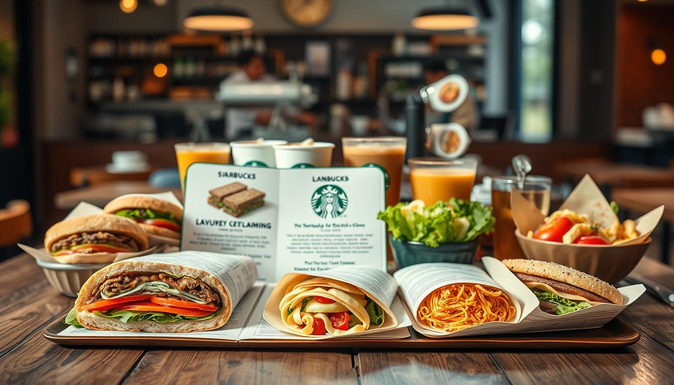 starbucks lunch menu