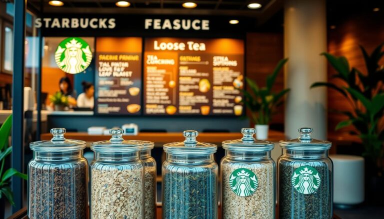 starbucks tea menu